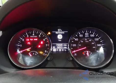 2013 Nissan Rogue Sv из США, поврежденный, VIN JN8AS5MV0DW112225